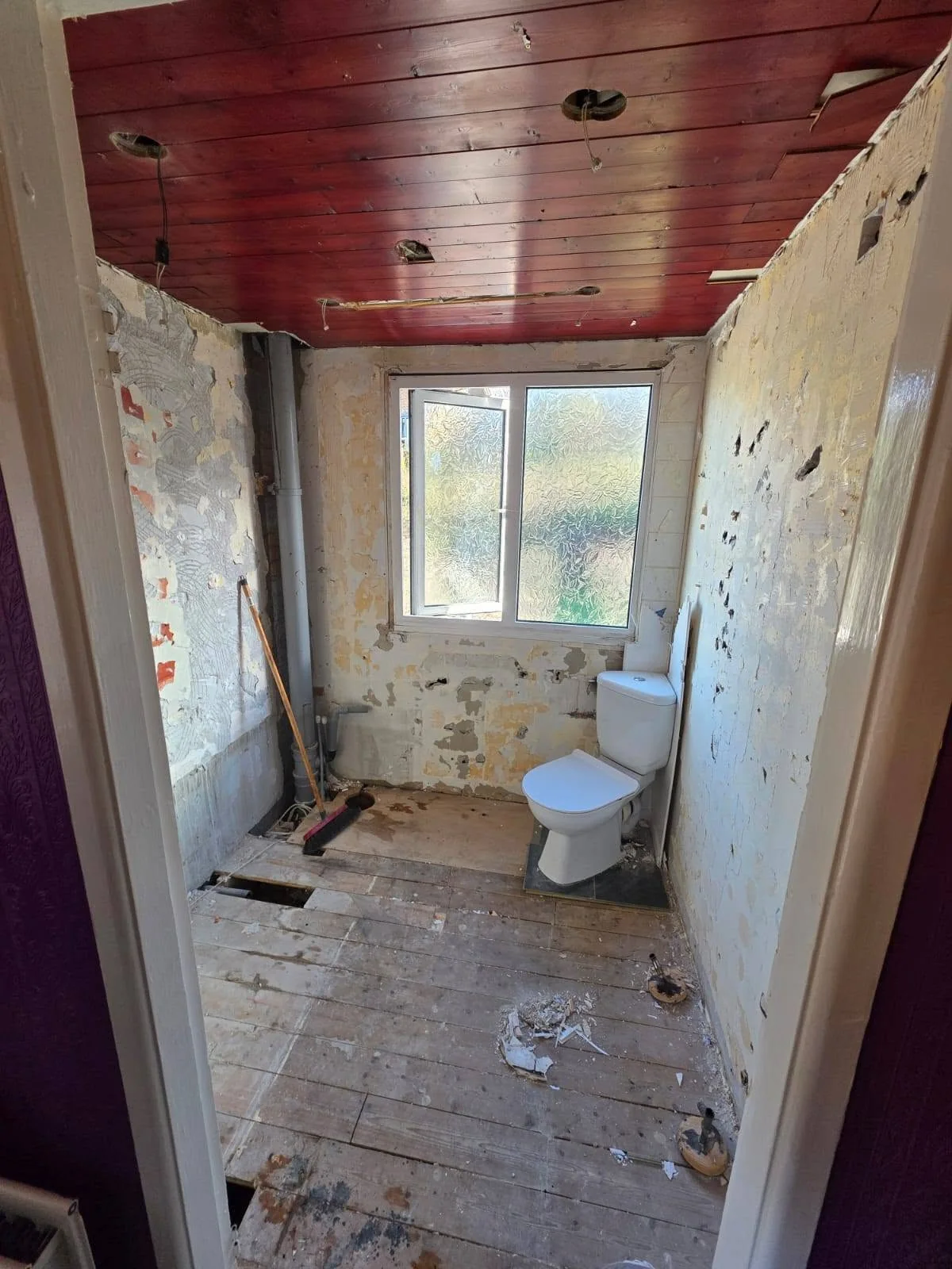 Work in progress photograph 1 of Accessible Grey Bathroom Refit